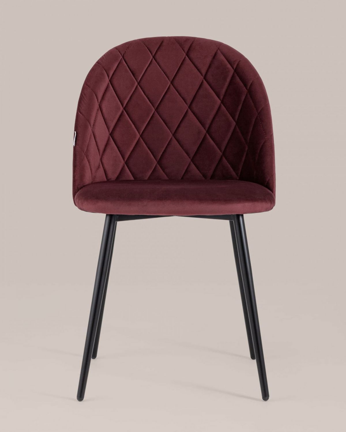Стул Марсель велюр винный ножки металл | фото 4
