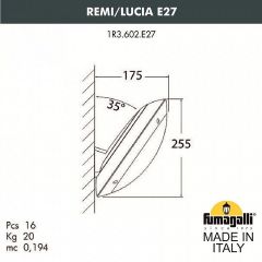 Накладной светильник Fumagalli Lucia 1R3.602.000.LYE27 | фото 2