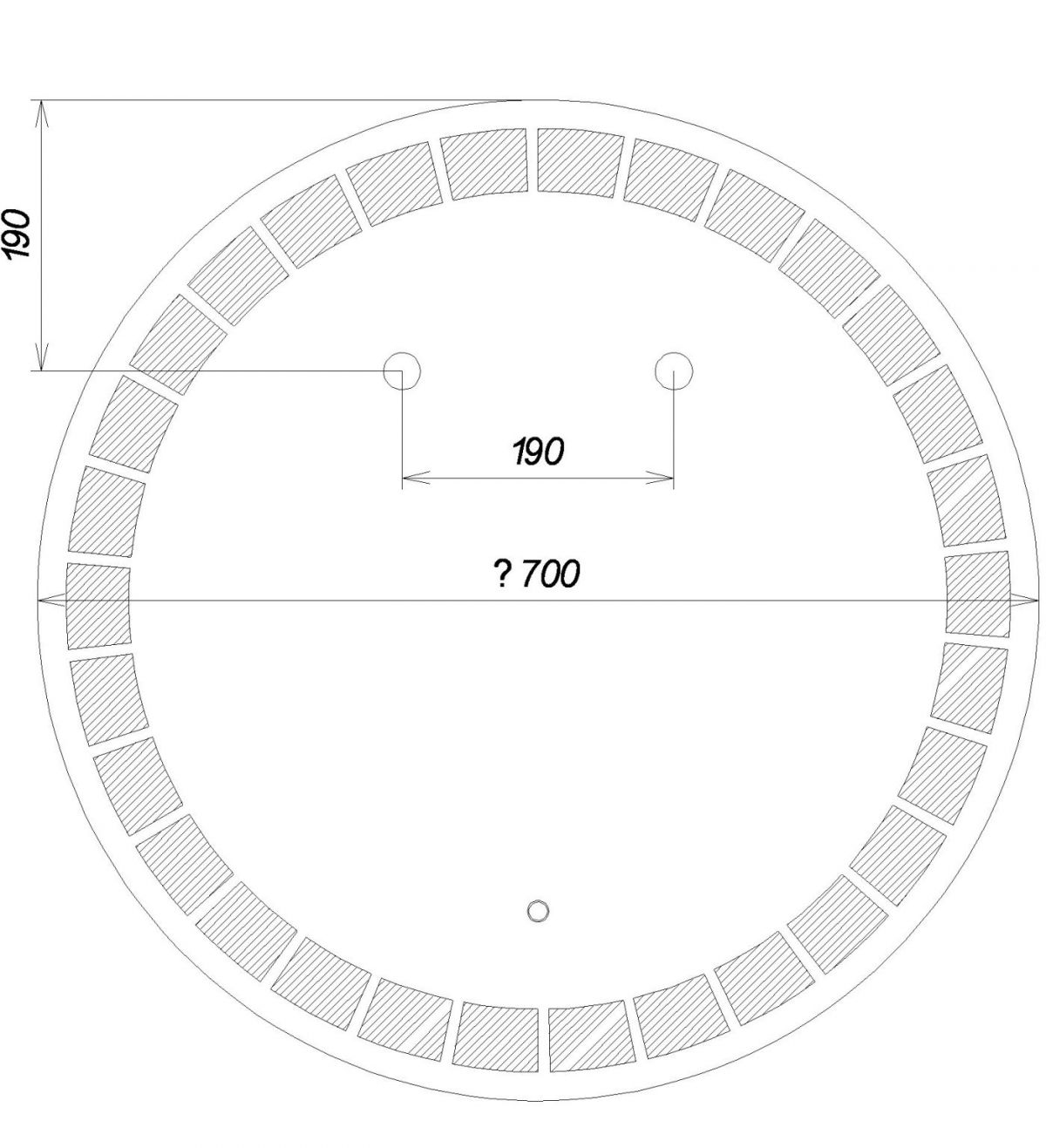 Зеркало Маскат CR 700х700 LED Sansa (GL7057Z) | фото 6