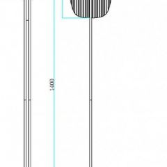 Торшер Maytoni Eclipse MOD152FL-L1BK | фото 2