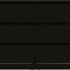 Комод Варма 6Д большой с шестью выдвижными ящиками, цвет ясень черный | фото 2