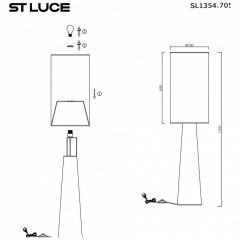 Торшер ST-Luce Jackie SL1354.705.01 | фото 5